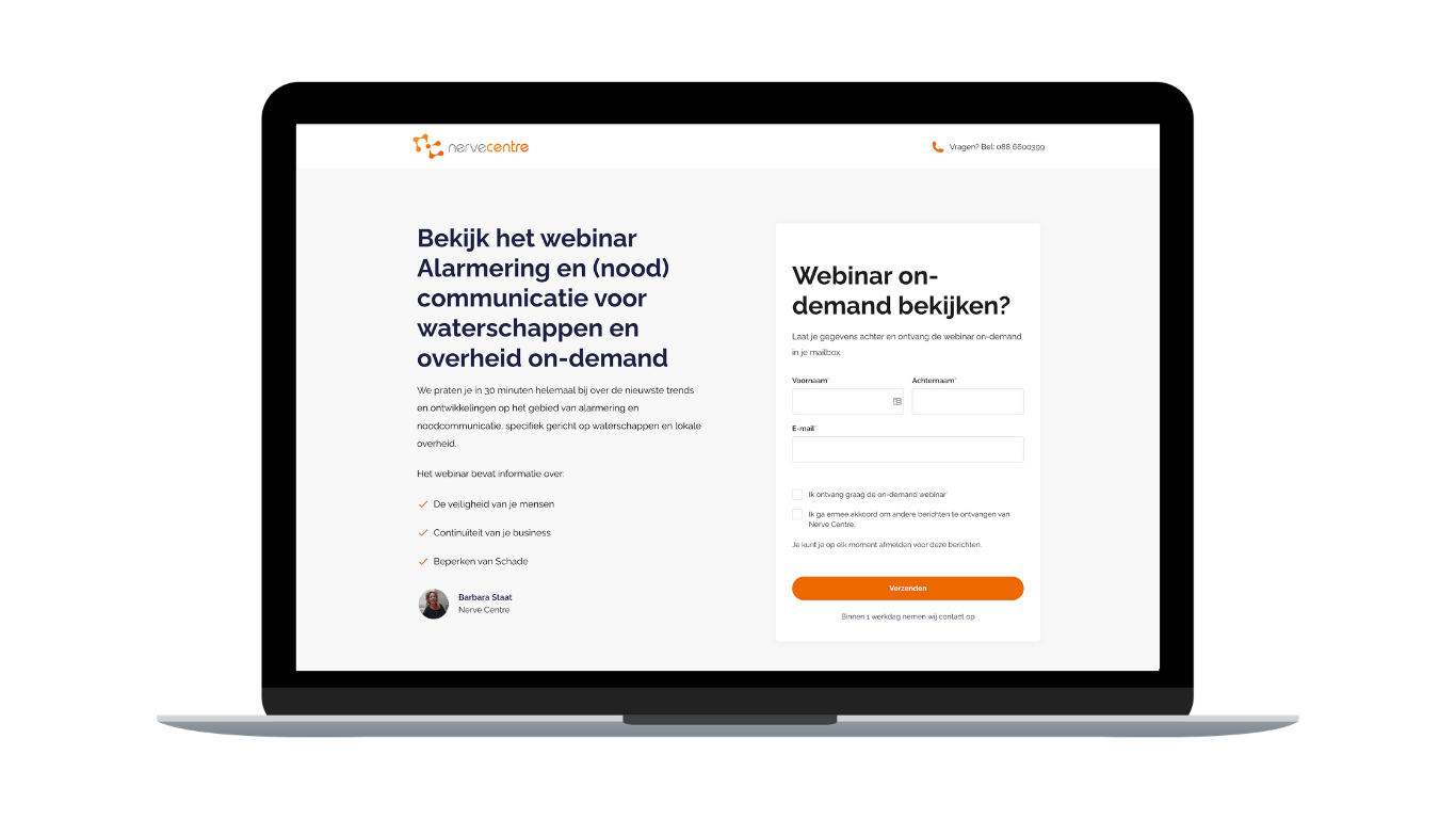 Mock up - webinar on demand - telecom